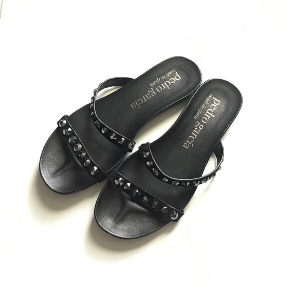 PEDRO GARCIA Crystal Studded Sandals Size 10/EUR 40 - Picture 4 of 4
